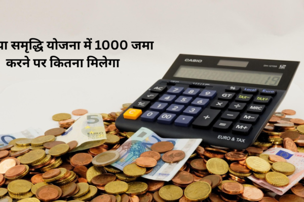सुकन्या समृद्धि योजना में 1000 जमा करने पर कितना मिलेगा सुकन्या समृद्धि योजना में 1000 जमा करने पर कितना मिलेगा
